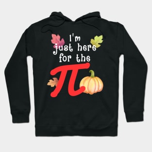 Fun Halloween Thanksgiving Pumpkin Pi Teacher Fall Leaves Hoodie